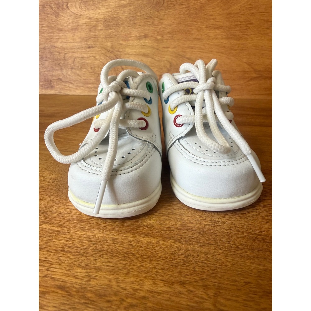 RARE Vintage Disney Winnie Pooh Tigger Piglet Baby 1 High Top Shoes Choo Choo - Picture 6 of 10